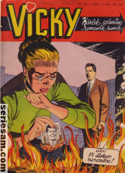 Vicky 1959 nr 20 omslag serier