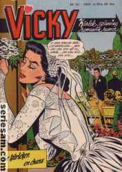 Vicky 1959 nr 22 omslag serier