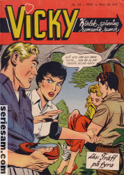 Vicky 1959 nr 24 omslag serier