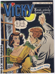 Vicky 1959 nr 26 omslag serier