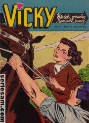 Vicky 1959 nr 3 omslag serier