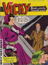 Vicky 1959 nr 6 omslag serier