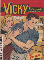 Vicky 1960 nr 1 omslag serier