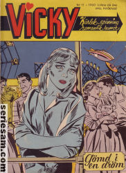 Vicky 1960 nr 11 omslag serier