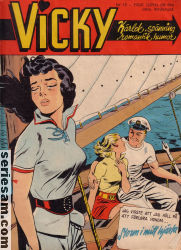 Vicky 1960 nr 15 omslag serier