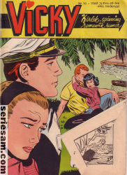 Vicky 1960 nr 16 omslag serier