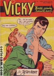 Vicky 1960 nr 18 omslag serier