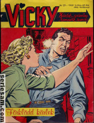 Vicky 1960 nr 23 omslag serier