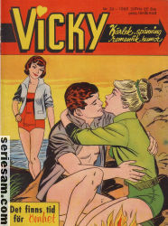 Vicky 1960 nr 26 omslag serier