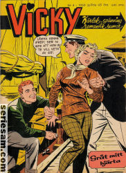 Vicky 1960 nr 4 omslag serier