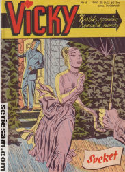Vicky 1960 nr 8 omslag serier