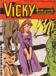 Vicky 1961 nr 15 omslag serier