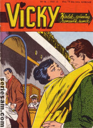 Vicky 1961 nr 16 omslag serier