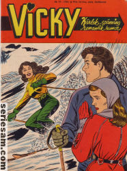 Vicky 1961 nr 19 omslag serier