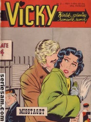 Vicky 1961 nr 2 omslag serier