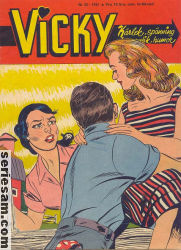Vicky 1961 nr 22 omslag serier