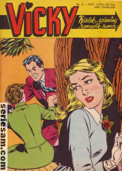 Vicky 1961 nr 3 omslag serier