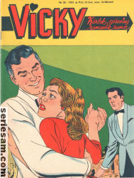 Vicky 1961 nr 4 omslag serier