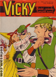 Vicky 1961 nr 5 omslag serier