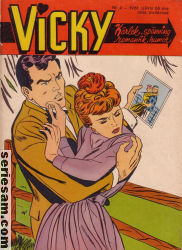 Vicky 1961 nr 6 omslag serier