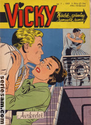 Vicky 1961 nr 7 omslag serier