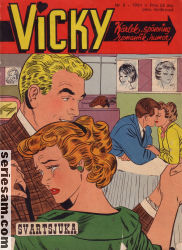 Vicky 1961 nr 8 omslag serier