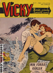 Vicky 1961 nr 9 omslag serier