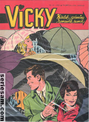 Vicky 1962 nr 14 omslag serier