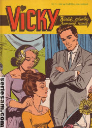 Vicky 1962 nr 15 omslag serier