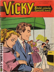 Vicky 1962 nr 17 omslag serier