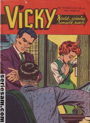 Vicky 1962 nr 19 omslag serier