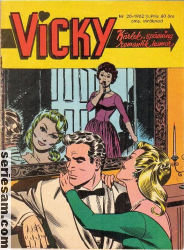 Vicky 1962 nr 20 omslag serier