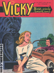 Vicky 1962 nr 23 omslag serier