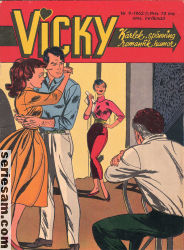 Vicky 1962 nr 9 omslag serier