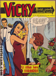 Vicky 1963 nr 14 omslag serier