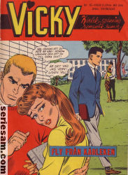 Vicky 1963 nr 15 omslag serier