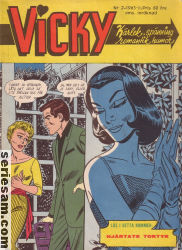 Vicky 1963 nr 2 omslag serier