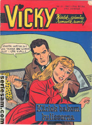 Vicky 1963 nr 21 omslag serier