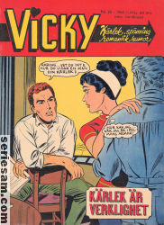 Vicky 1963 nr 22 omslag serier