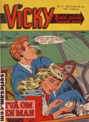 Vicky 1963 nr 23 omslag serier