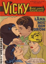 Vicky 1963 nr 26 omslag serier