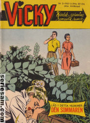 Vicky 1963 nr 5 omslag serier