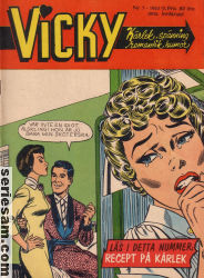 Vicky 1963 nr 7 omslag serier