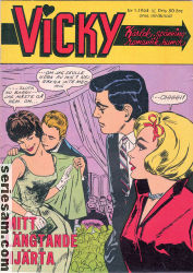 Vicky 1964 nr 1 omslag serier