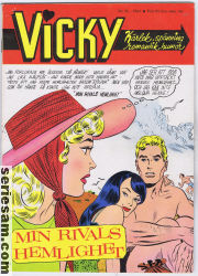 Vicky 1964 nr 10 omslag serier