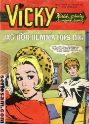 Vicky 1964 nr 15 omslag serier