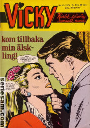 Vicky 1964 nr 16 omslag serier