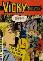 Vicky 1964 nr 18 omslag serier