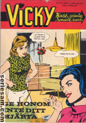 Vicky 1964 nr 19 omslag serier