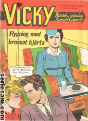 Vicky 1964 nr 2 omslag serier